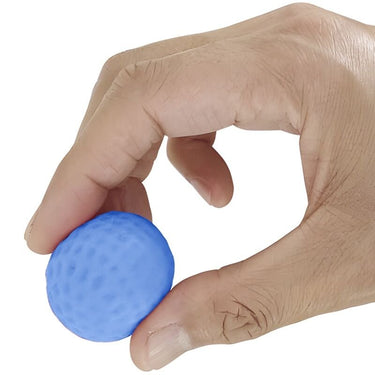 Masturbator con Palline Interni, Morbido e Impermeabile Arancione